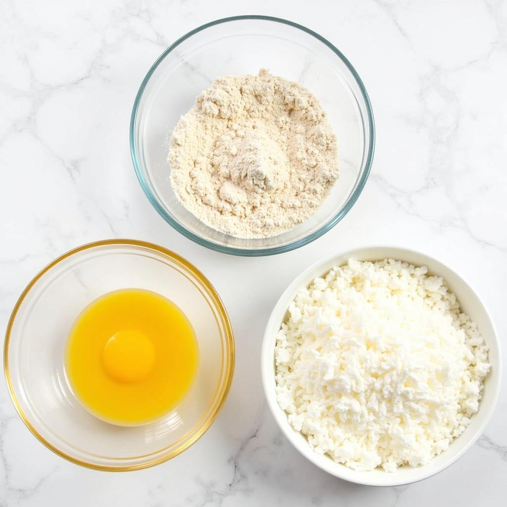 Gluten-Free Coconut Shrimp Breading Station