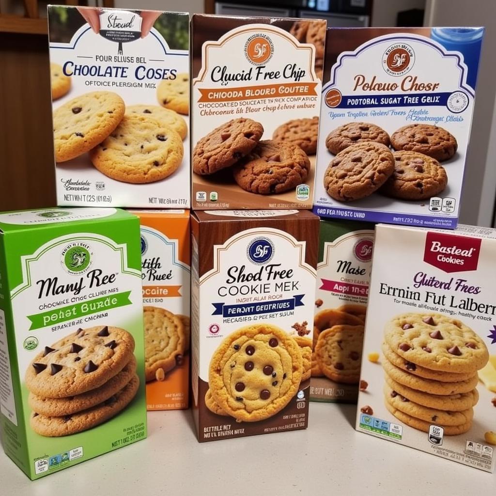 Assortment of Gluten-Free Cookie Mixes