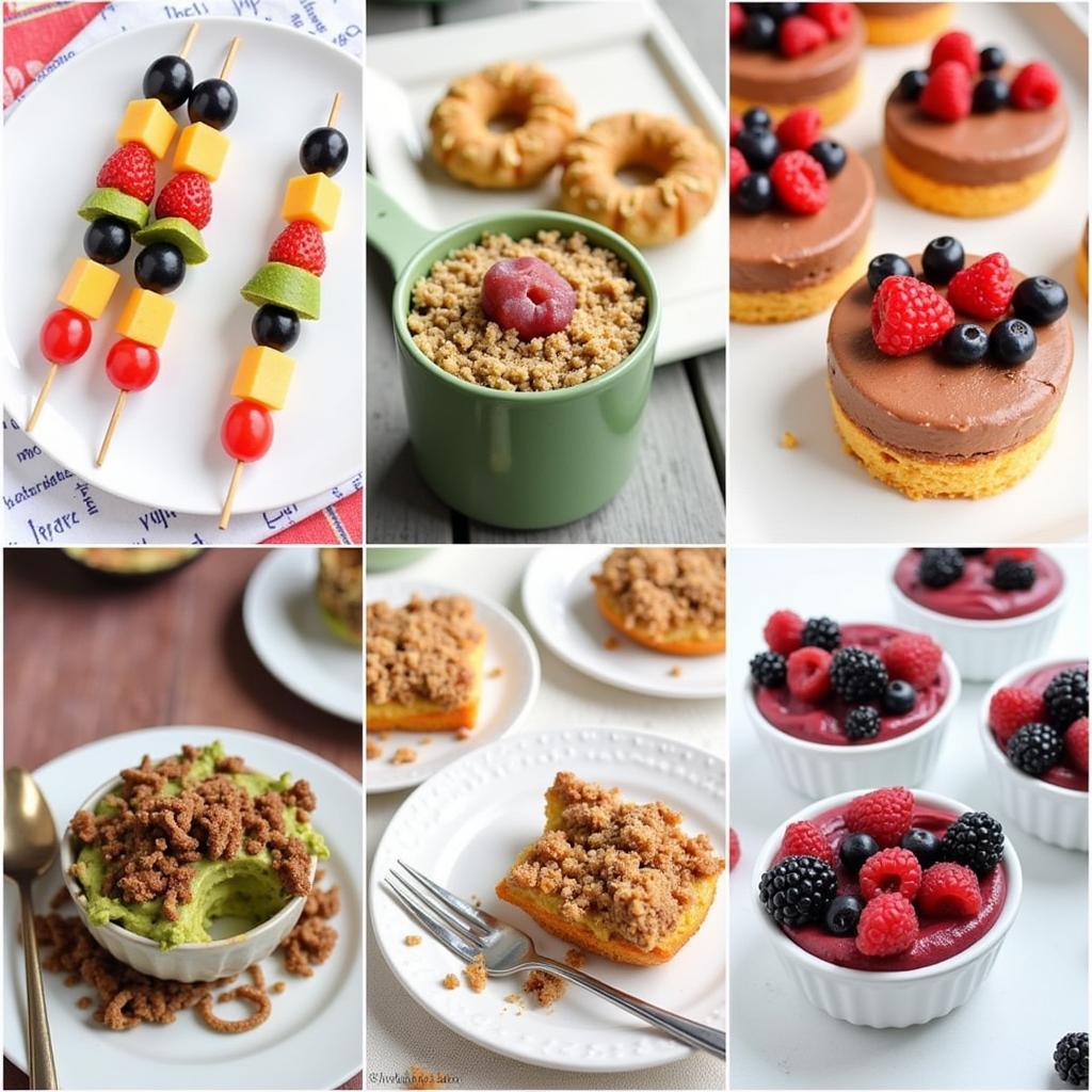 Assortment of Gluten-Free Dairy-Free Desserts