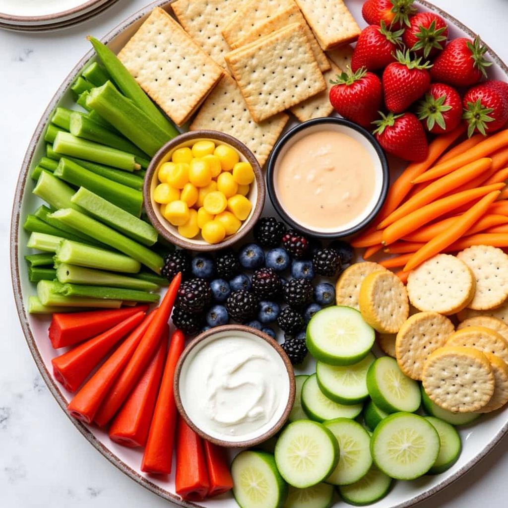 Colorful Gluten-Free Dairy-Free Party Snacks