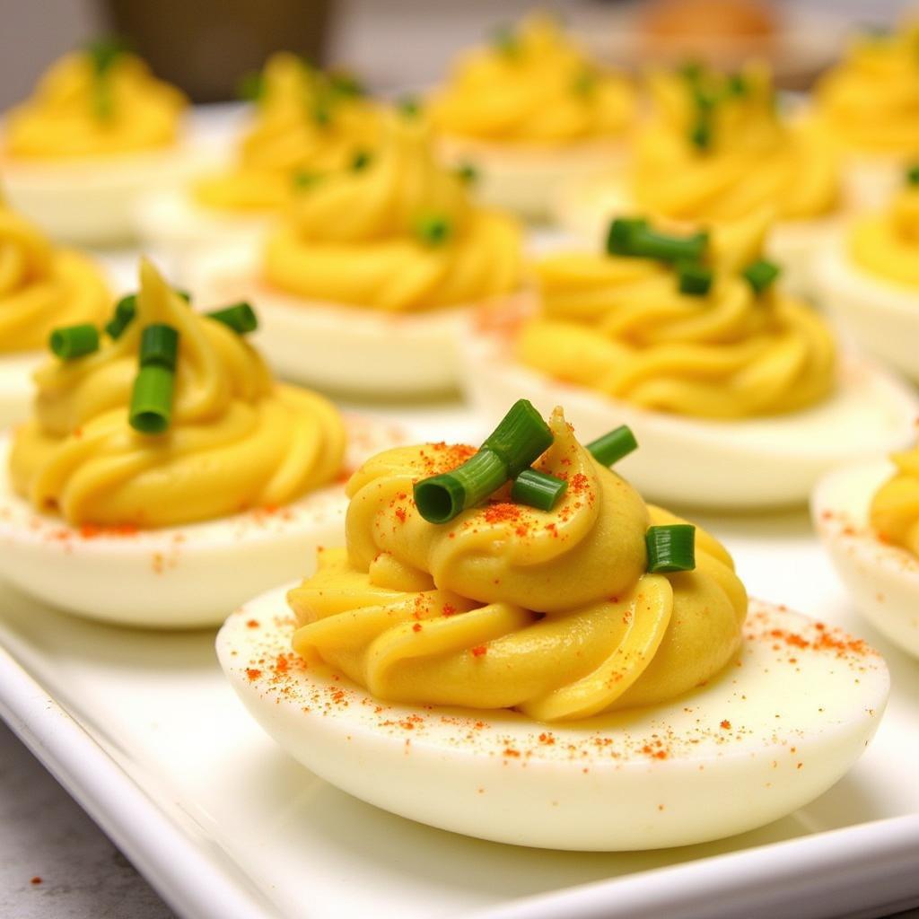 Gluten-Free Deviled Eggs Platter