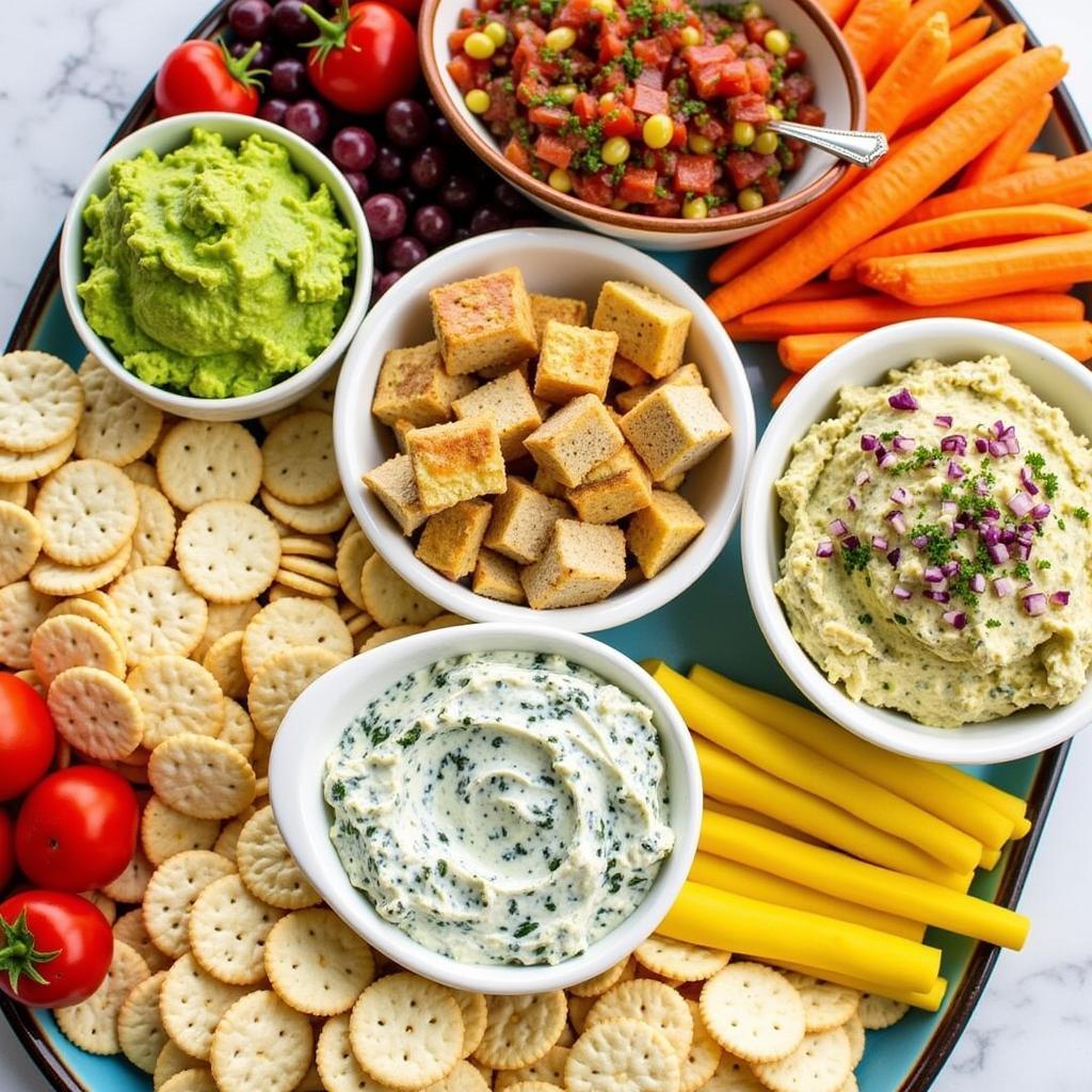 Gluten-Free Dips Platter