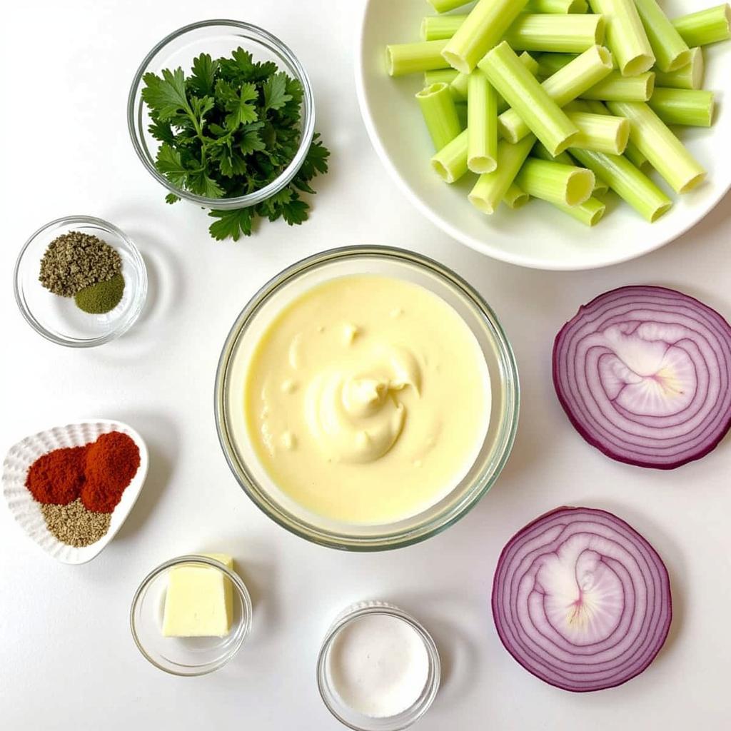 Gluten-Free Egg Salad Ingredients