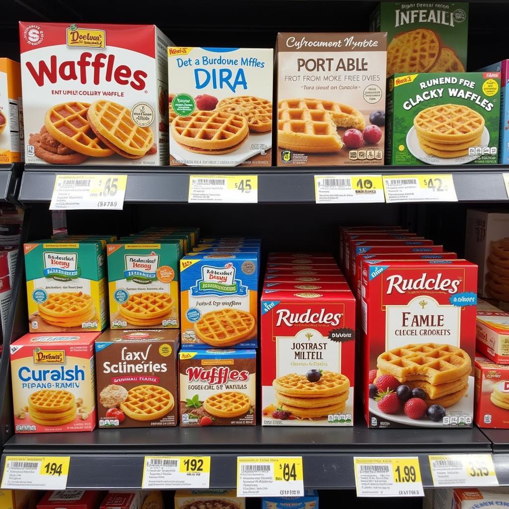 Gluten-Free Frozen Waffles Variety