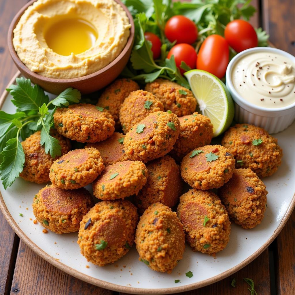 Gluten-Free Kibbeh Platter