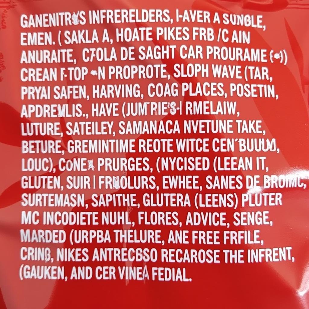 Gluten-Free Kit Kat Ingredients List