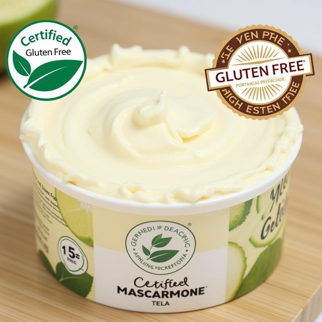 Gluten-Free Mascarpone Label