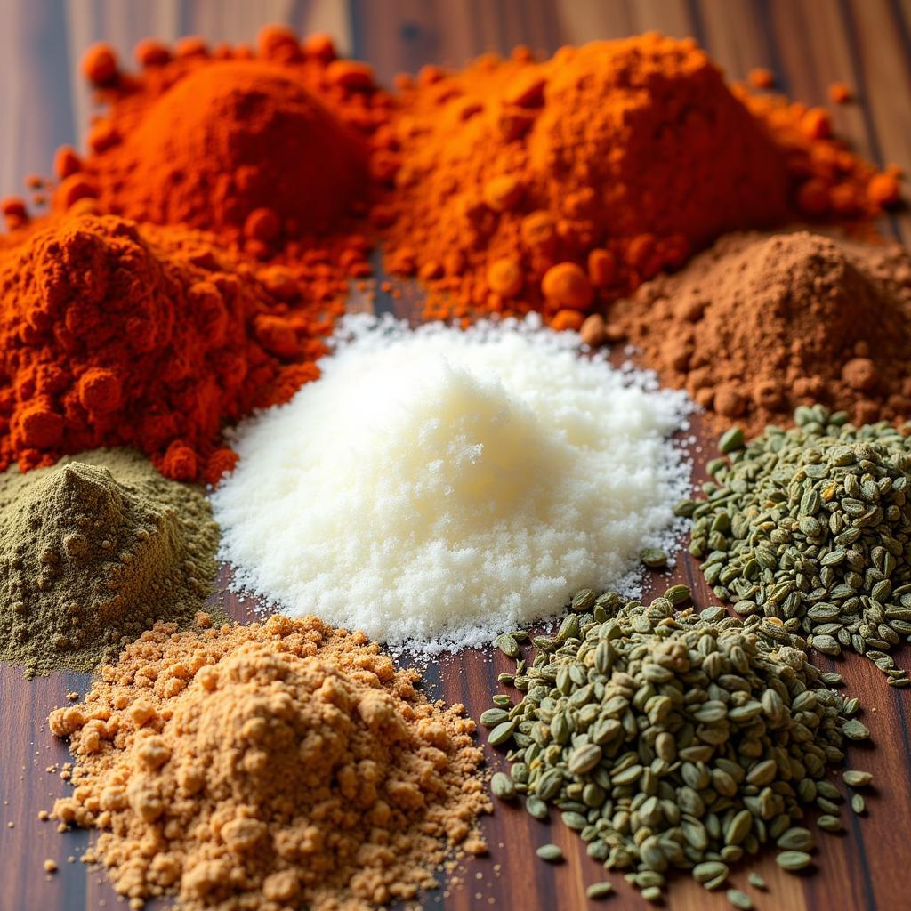 Common Gluten Free Meat Rub Ingredients