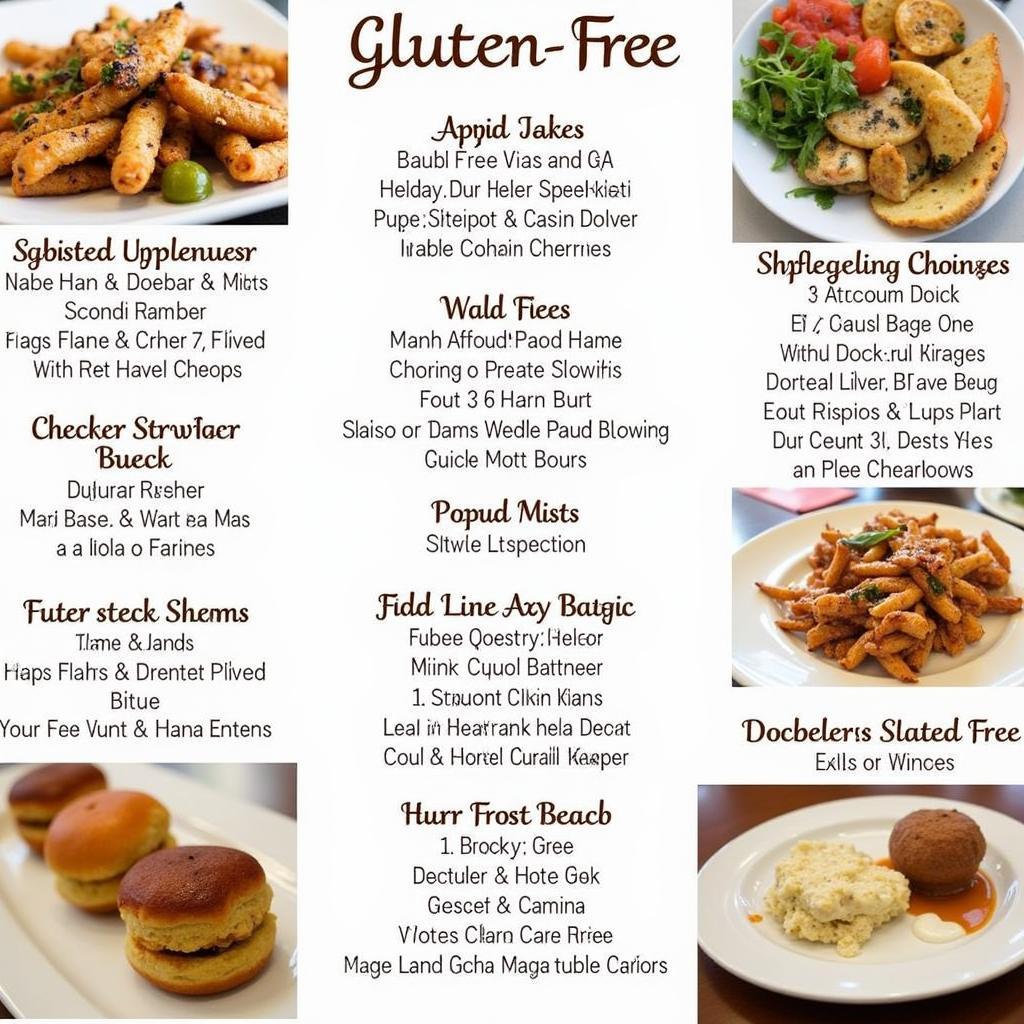 Gluten-Free Menu Options