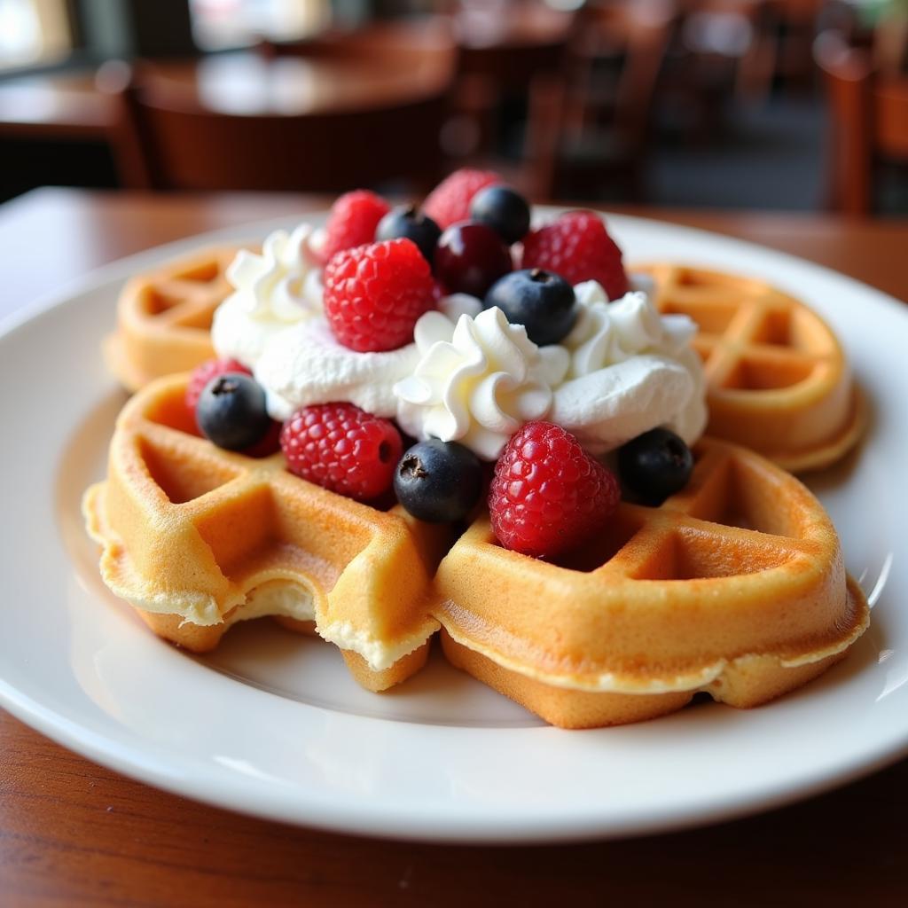 Gluten Free Mickey Waffles at Magic Kingdom