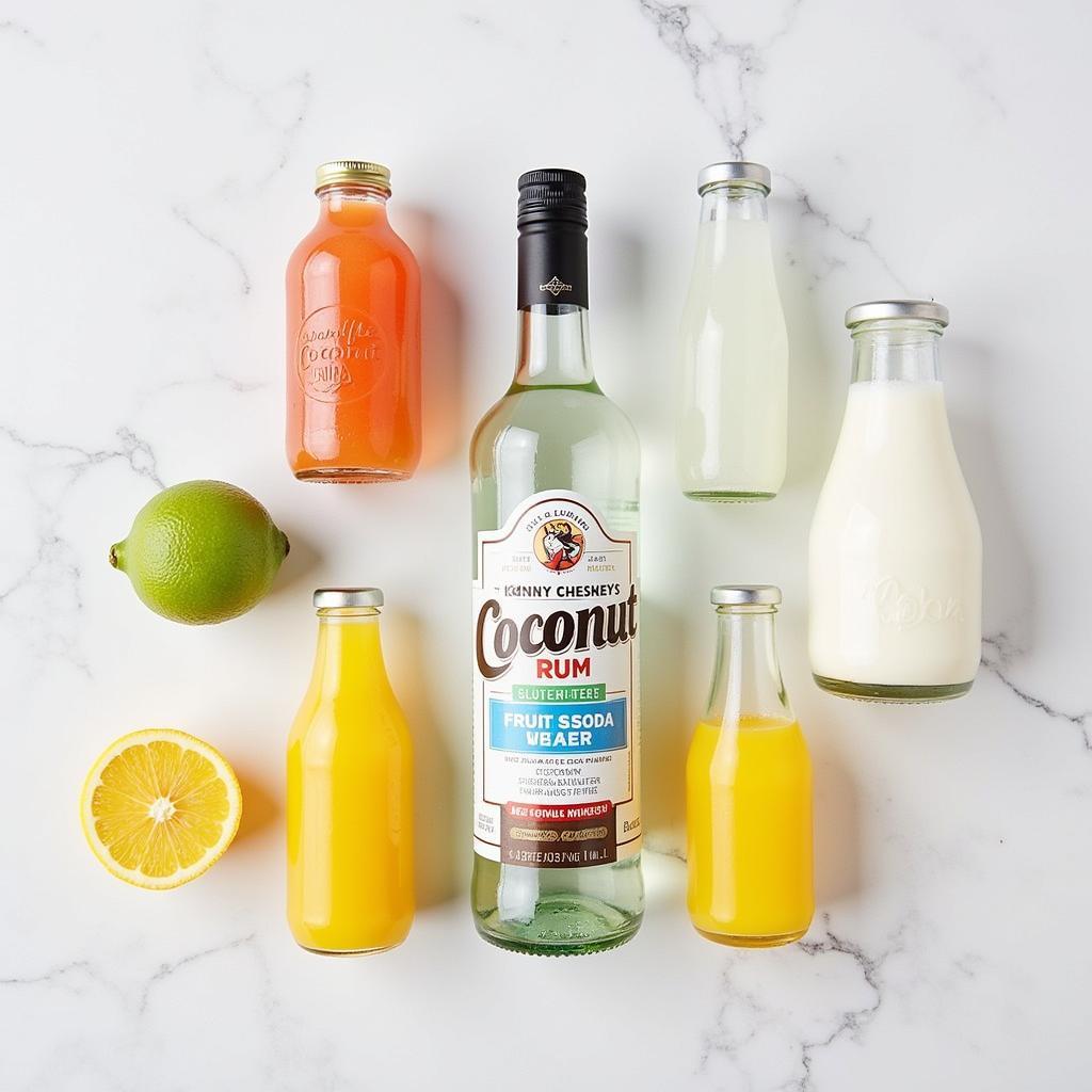 Gluten-Free Mixers and Coconut Rum