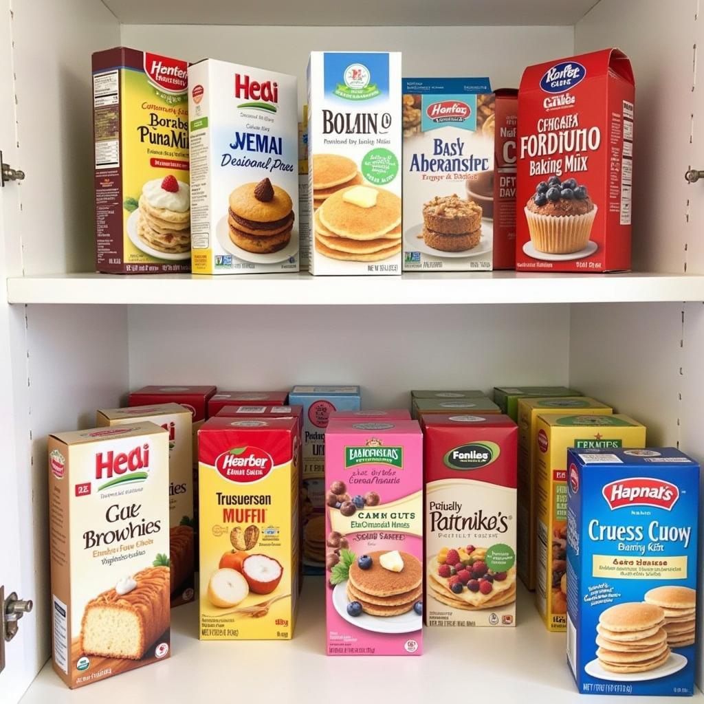 Pantry Stocked with Gluten-Free Mixes