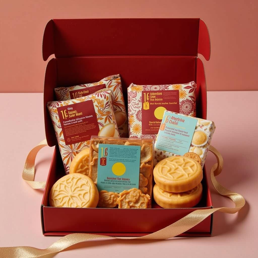 Gift Box of Gluten Free Mooncakes