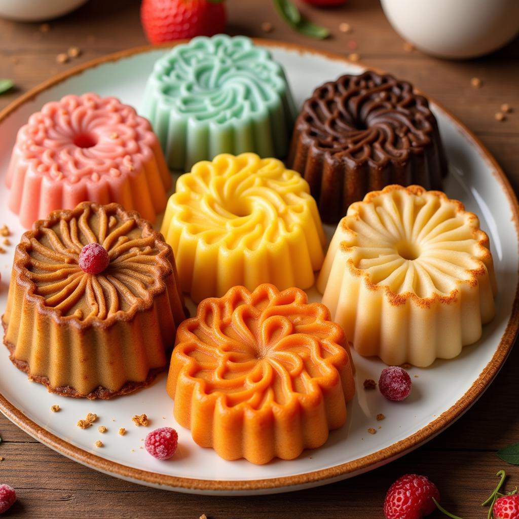 Assortment of Gluten Free Moon Cakes