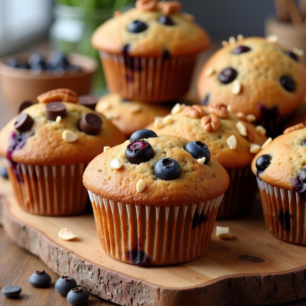 Assortment of gluten-free muffins