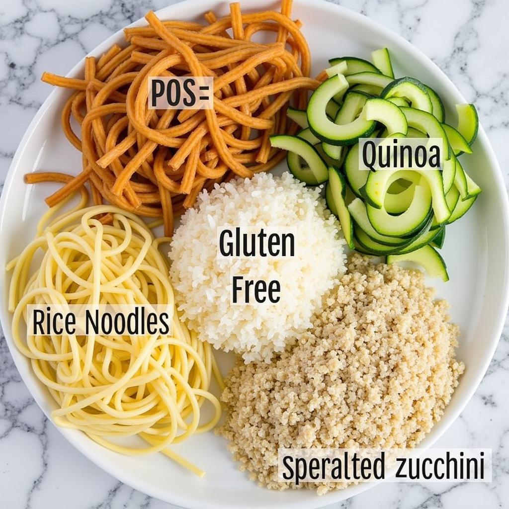 Gluten-Free Noodle Substitutes for Soup