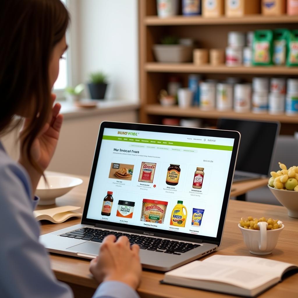 Shopping for gluten-free products online