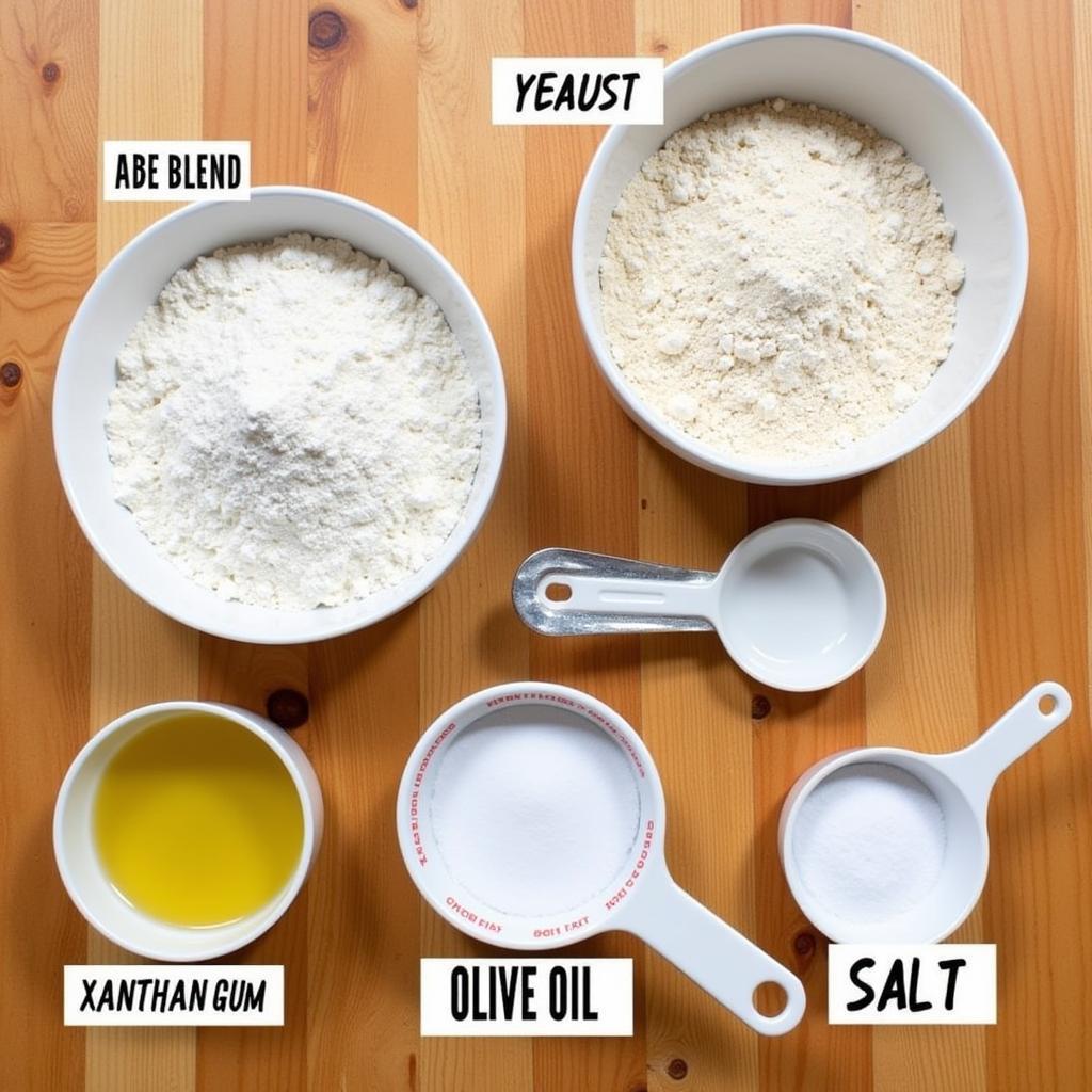 Gluten-Free Pizza Dough Ingredients