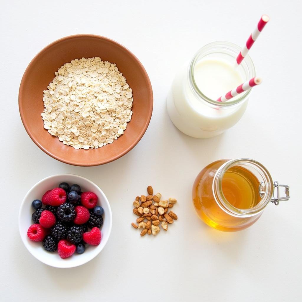 Gluten-Free Porridge Ingredients