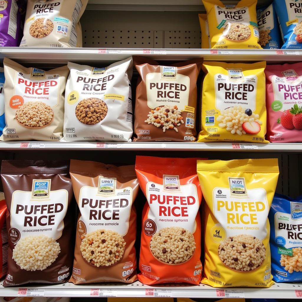 Variety of Gluten-Free Puffed Rice Options