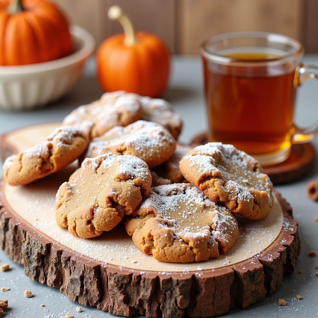 Assortment of Gluten-Free Pumpkin Spice Cookies