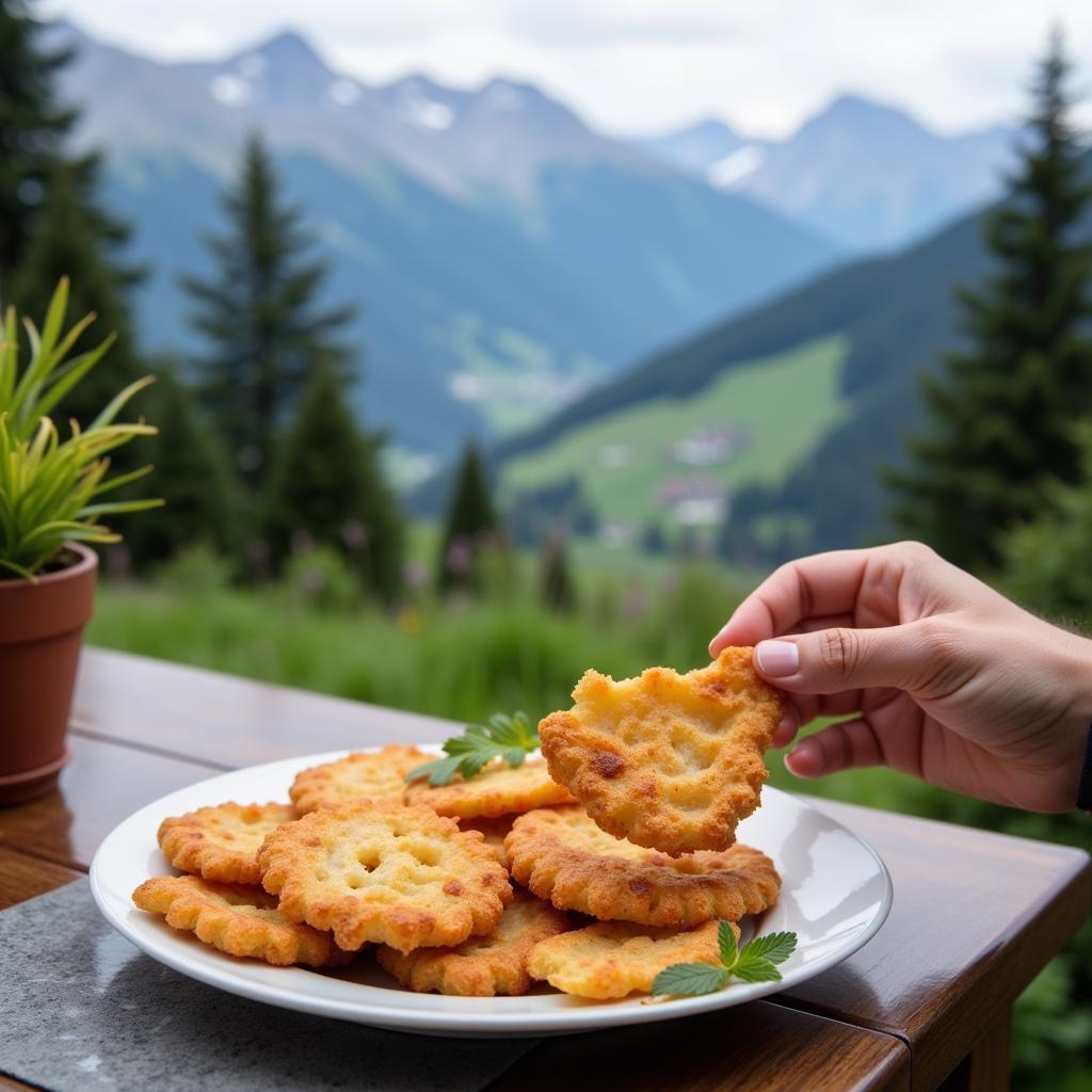 Enjoying Gluten-Free Rösti in Switzerland