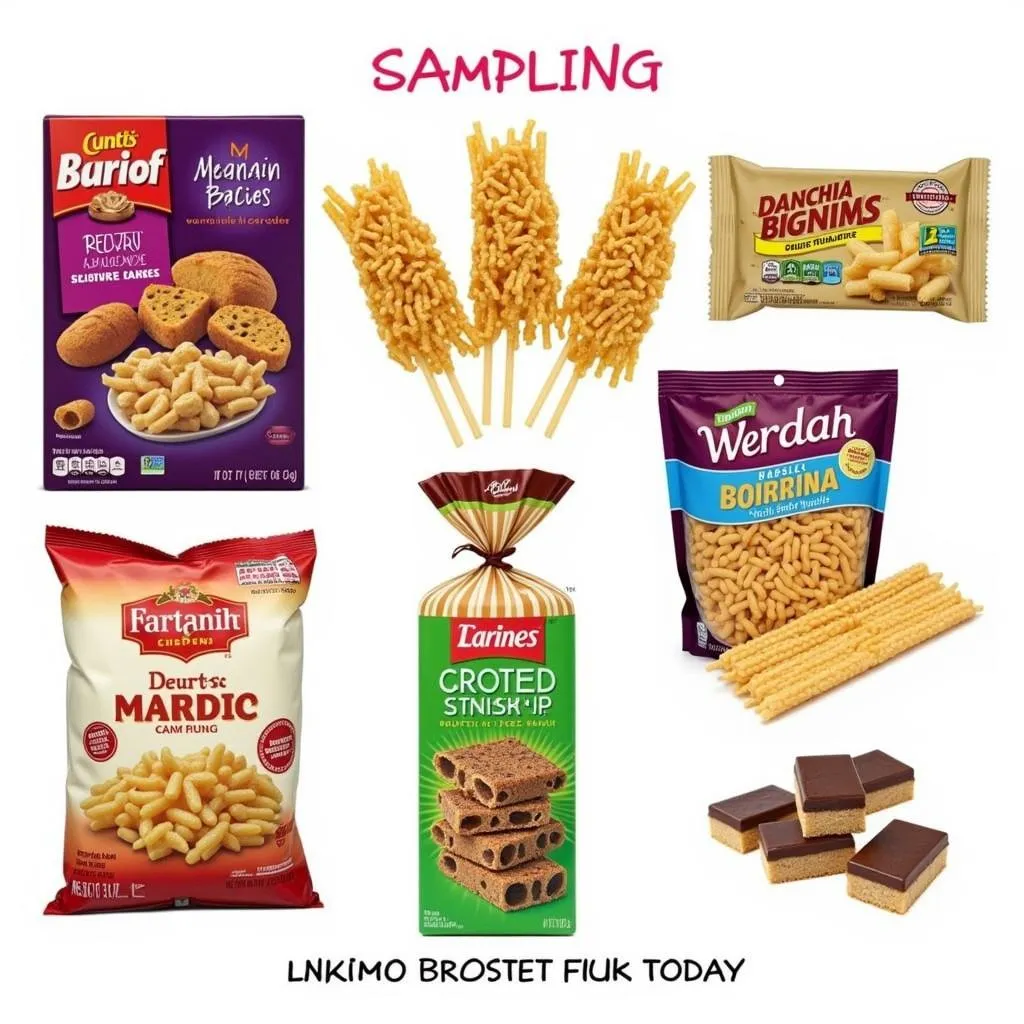 Gluten Free Samples of Various Products