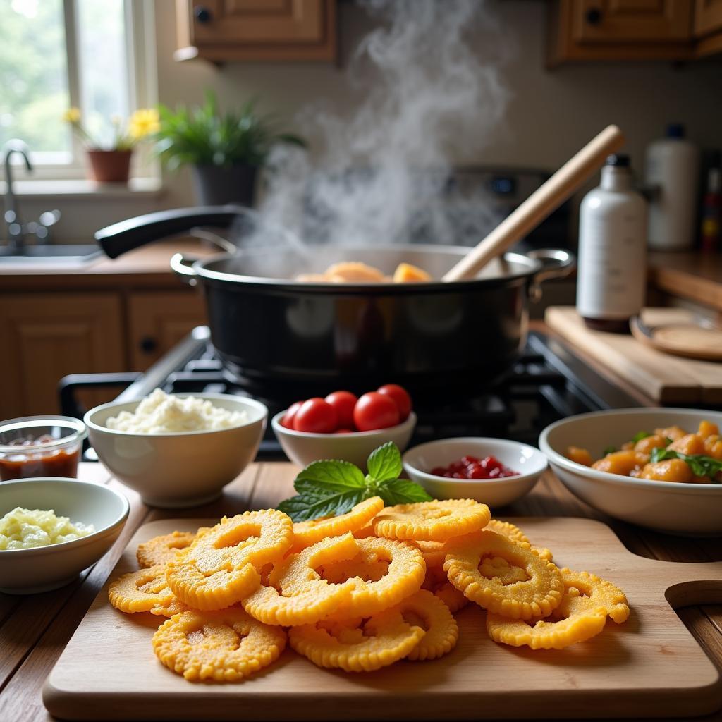 Gluten-Free Scrapple Cooking Process