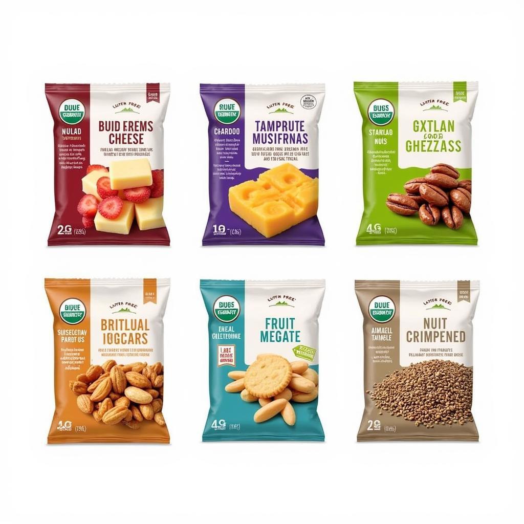 Variety of Gluten-Free Snack Packs