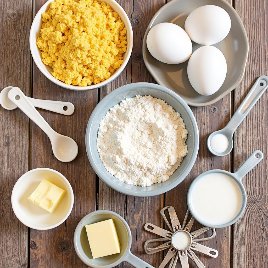 Gluten-Free Spoon Bread Ingredients