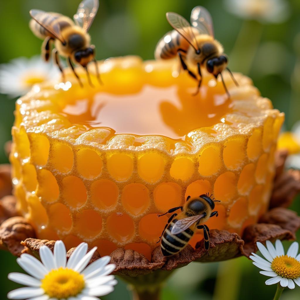 Honeycomb Free from Glyphosate