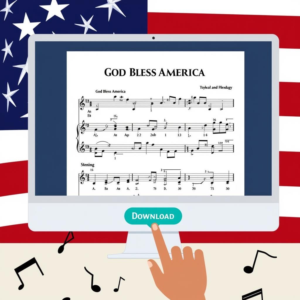 God Bless America Sheet Music PDF Free Download