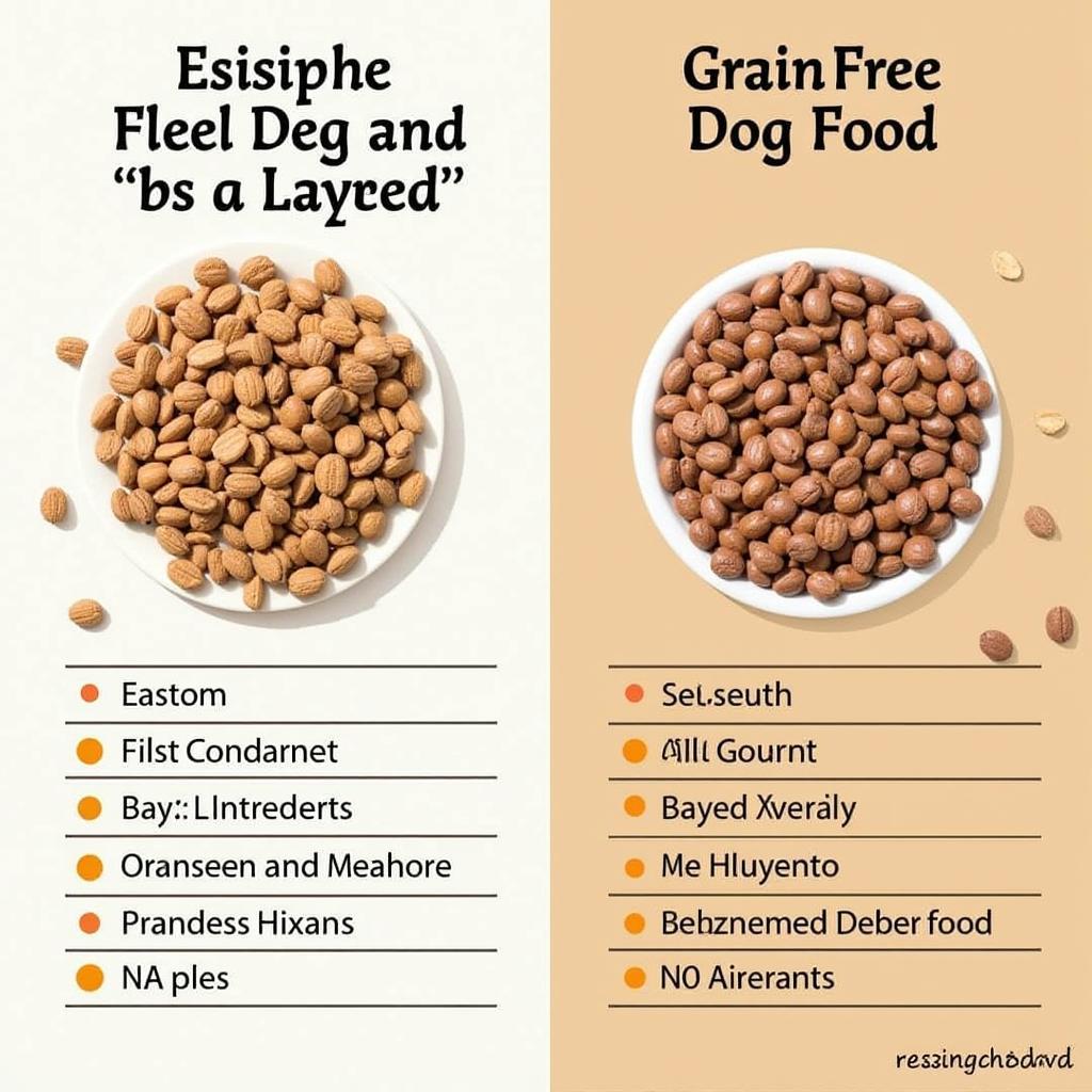 Comparing Dog Food Ingredients