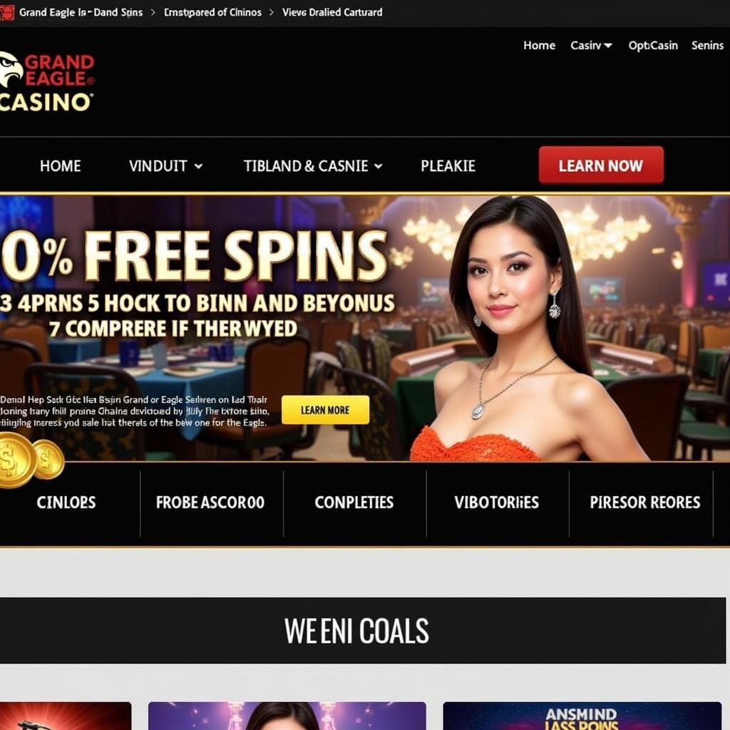 Grand Eagle Casino Free Spins Offer