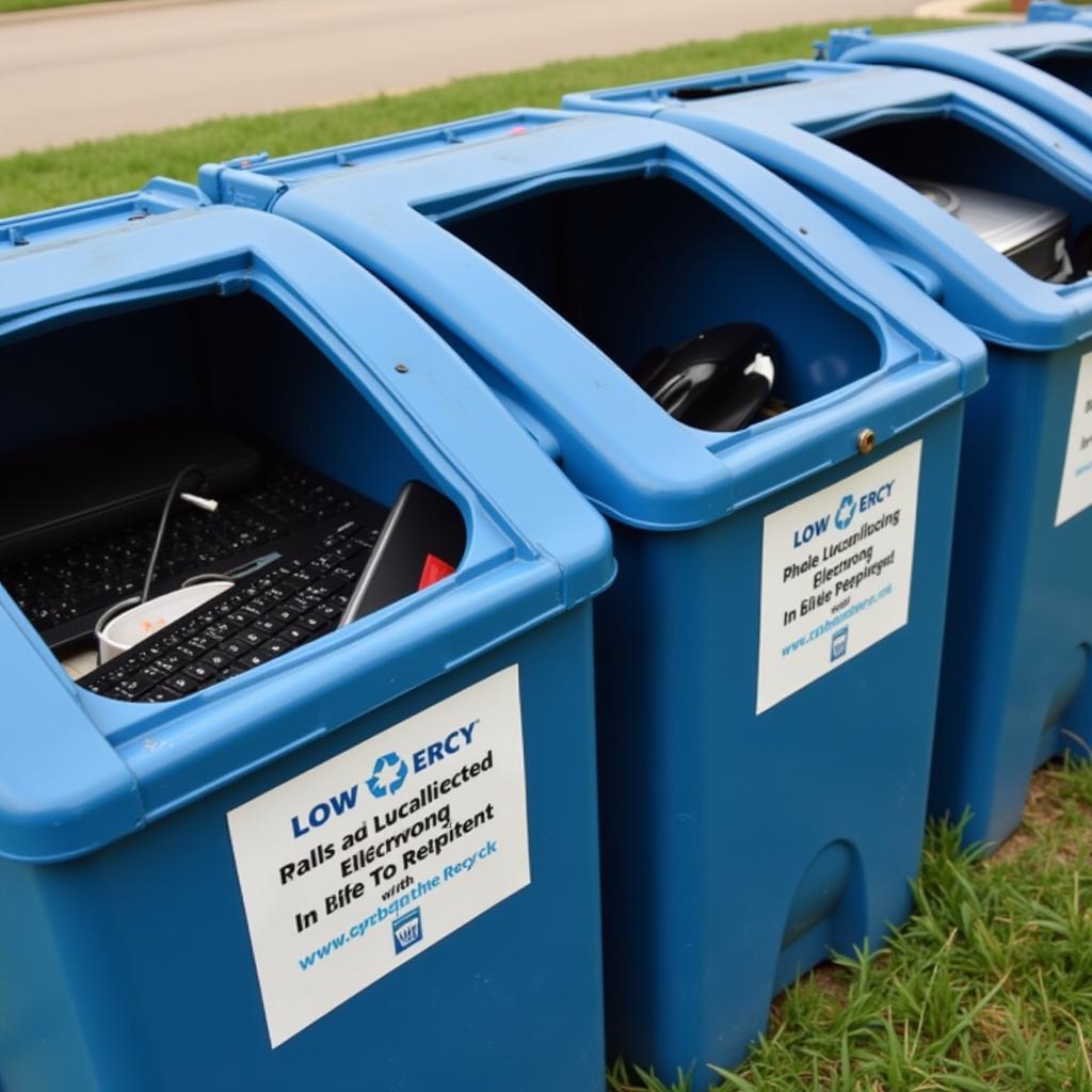 Green Bay electronics recycling bins