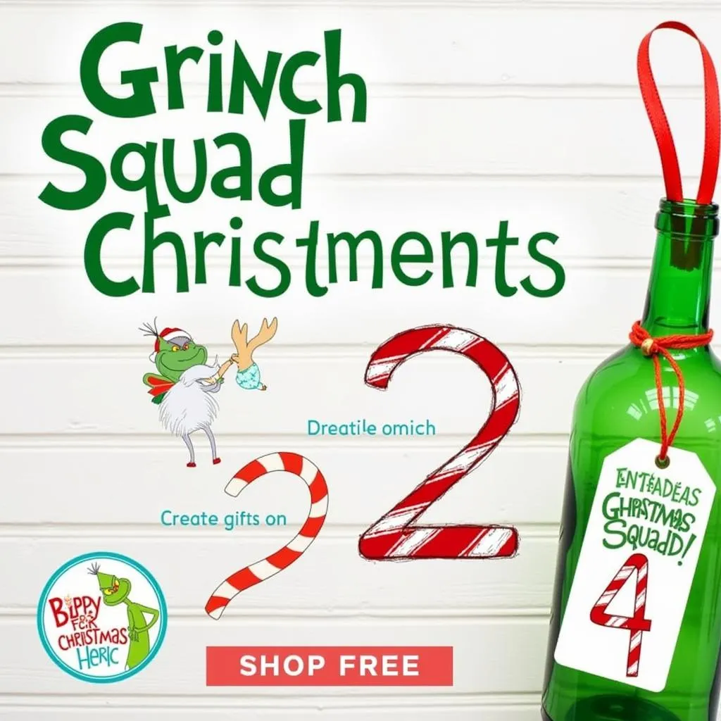 Personalized Grinch Squad SVG Crafting Project