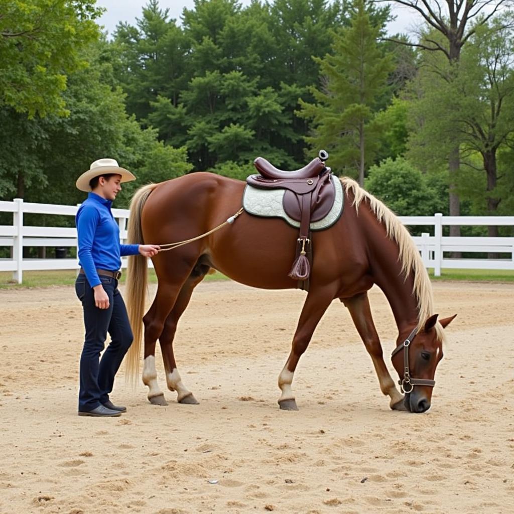 Groundwork Exercises in Free Horsemanship 