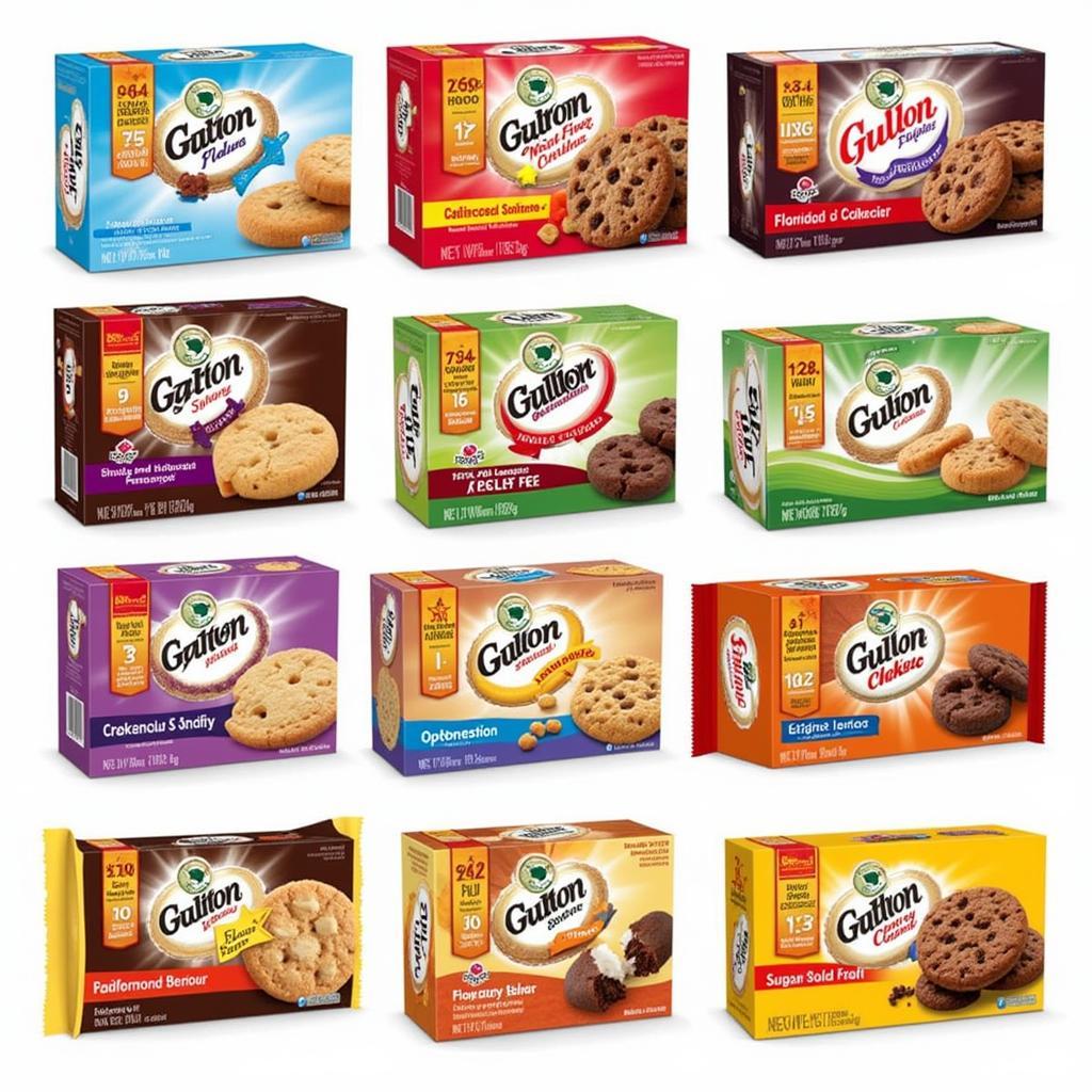 Assortment of Gullon Sugar Free Cookies