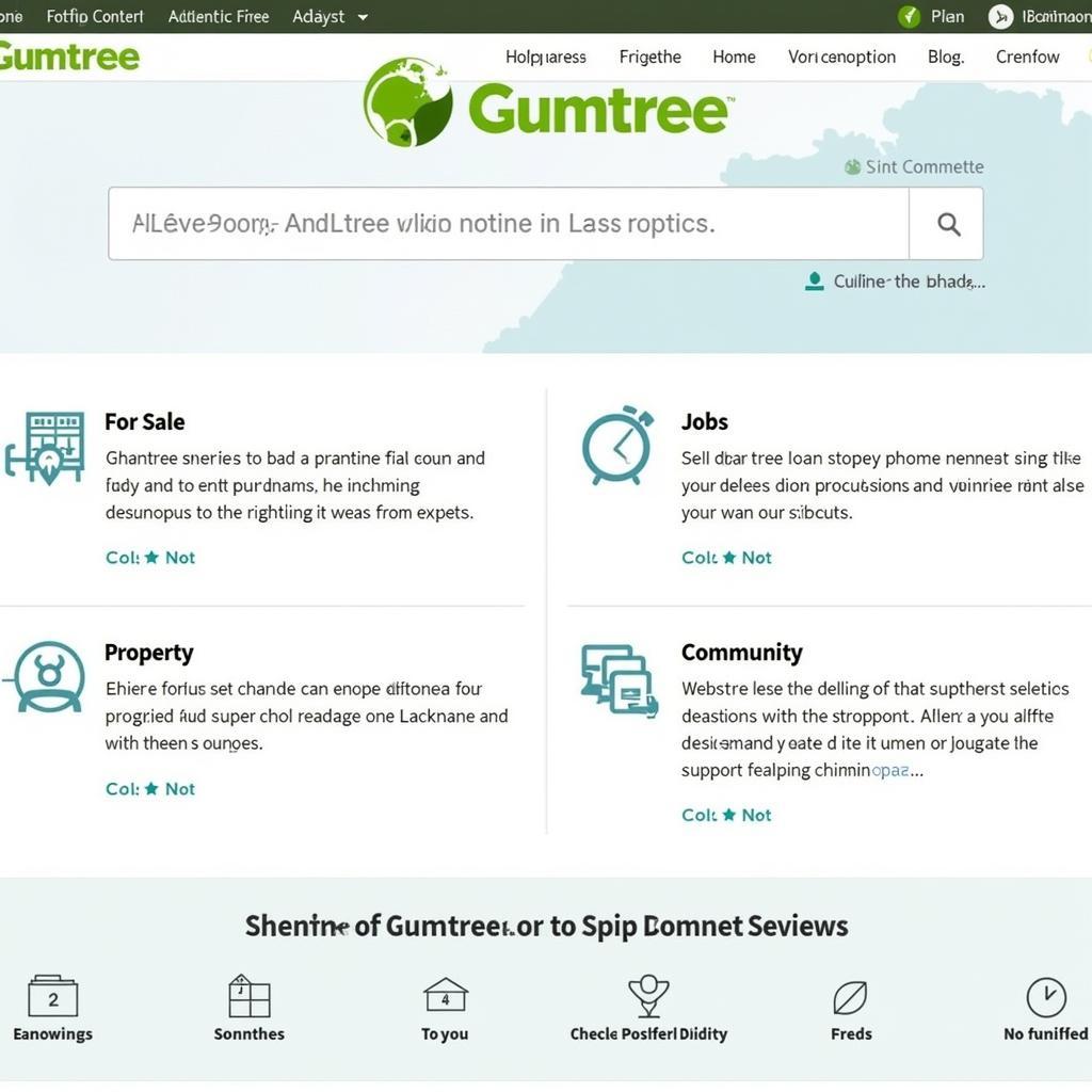 Gumtree Homepage