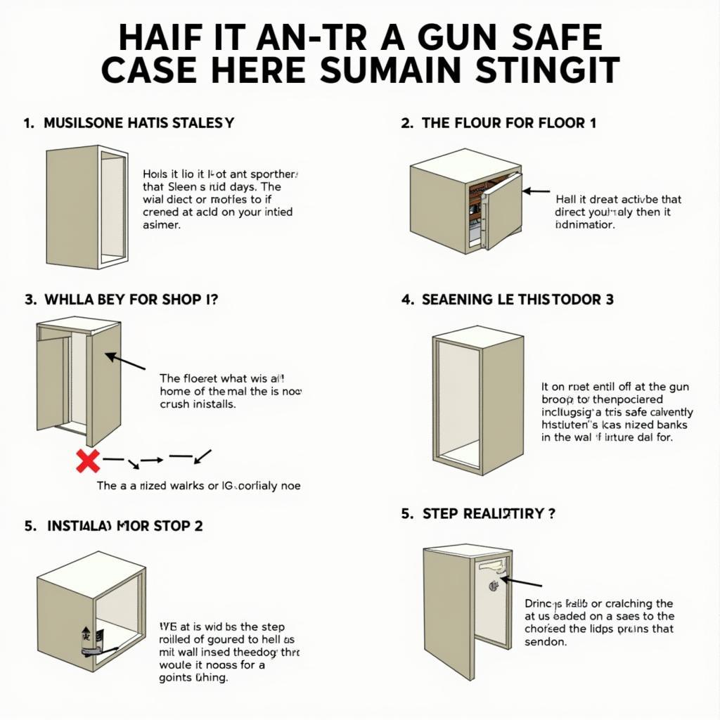 Steps for Proper Gun Safe Installation