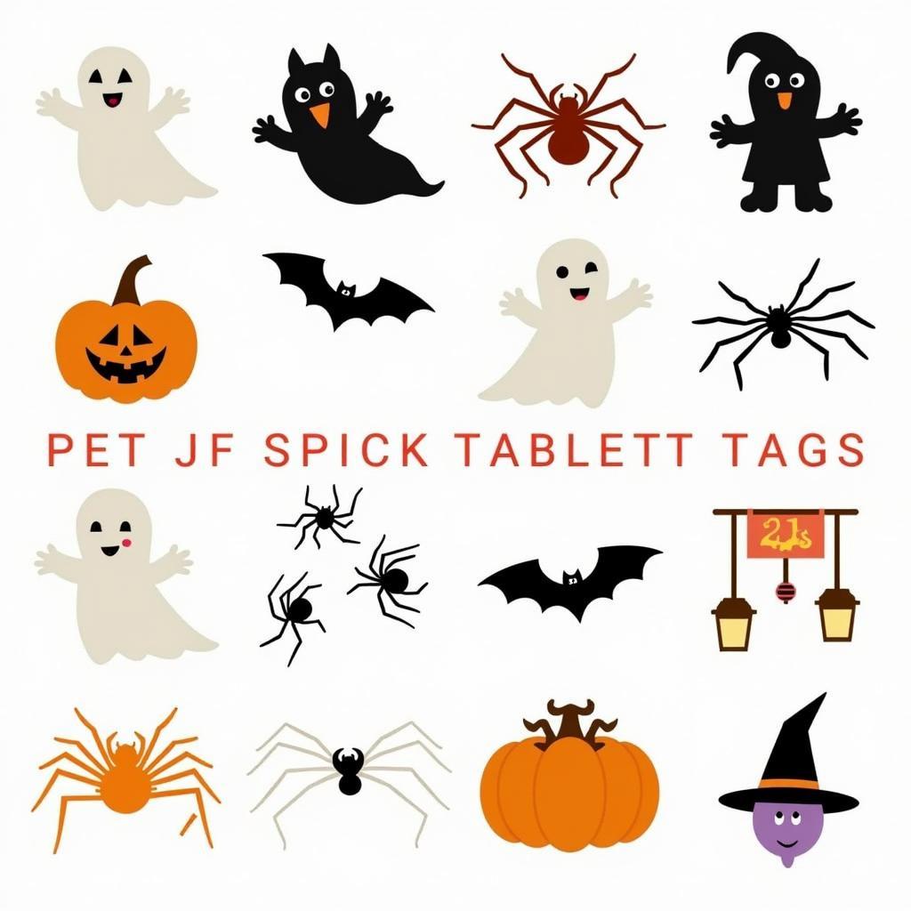 A Variety of Halloween Printable Tags