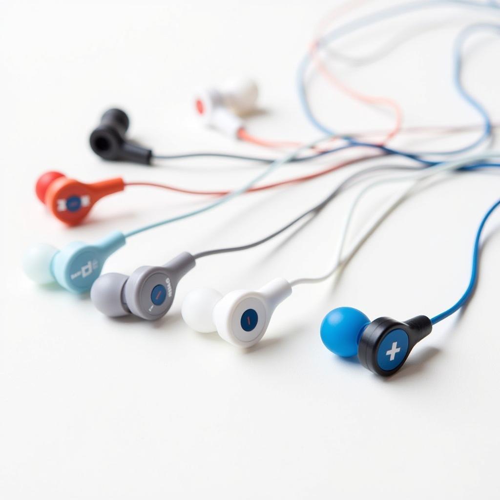 Hamiltonbuhl Earbuds with Tangle-Free Cord in Assorted Colors