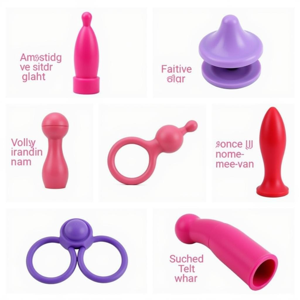 Variety of Hands-Free Masturbation Toys