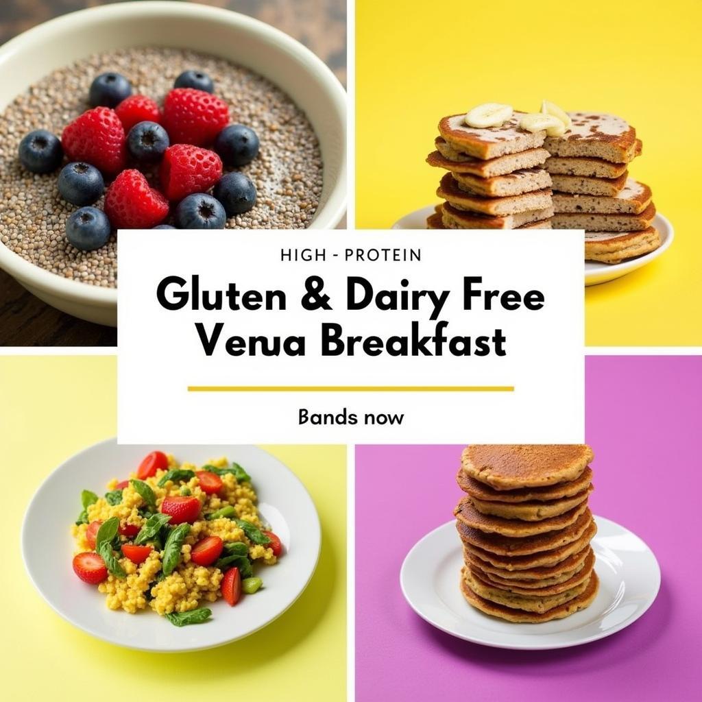 High Protein Gluten and Dairy Free Breakfast Ideas