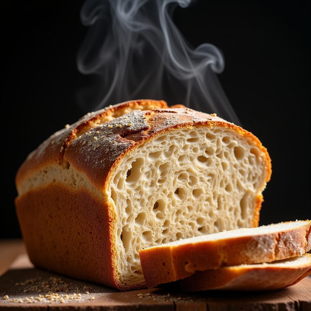 Freshly Baked Ancient Grains Bread