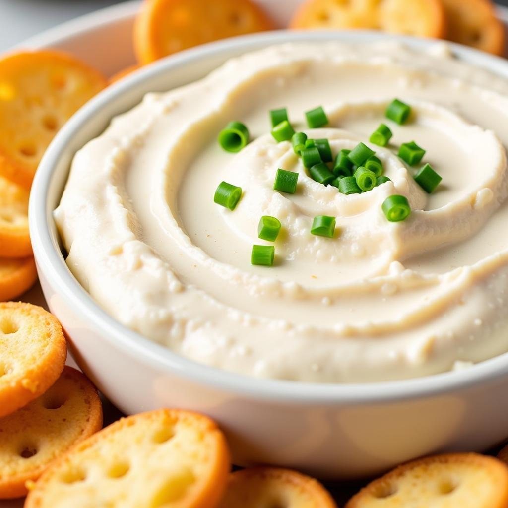 A Bowl of Homemade French Onion Dip