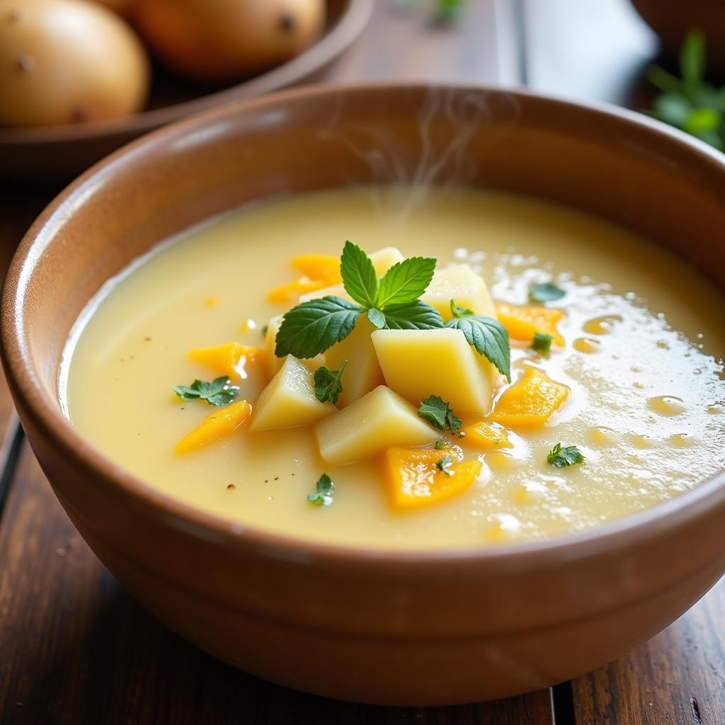 Homemade Gluten-Free Potato Soup