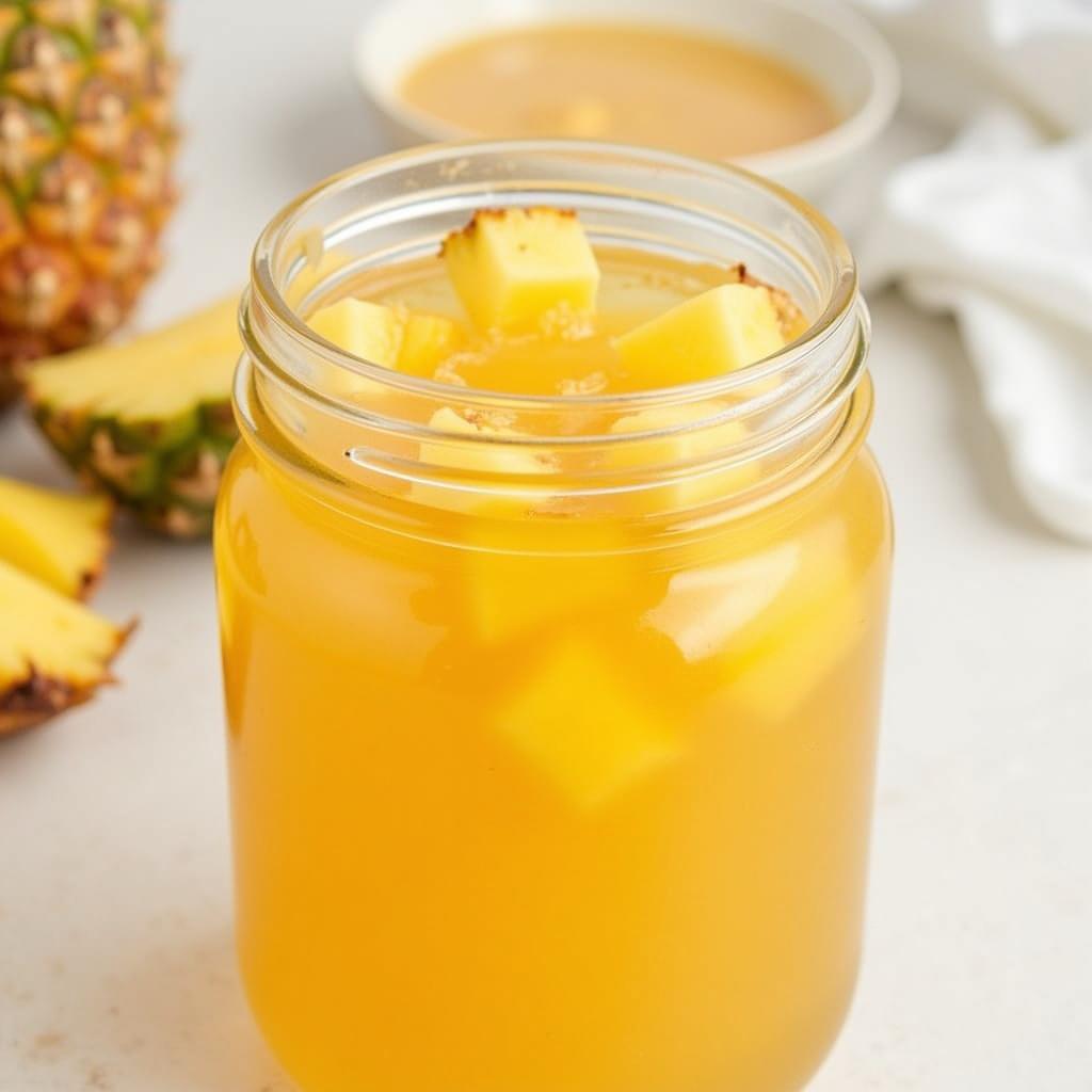 Homemade Sugar Free Pineapple Syrup