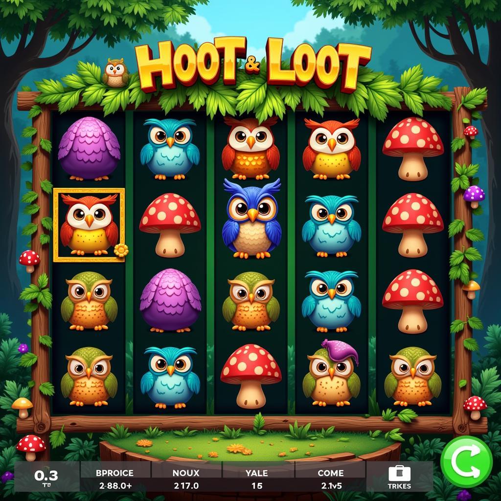 Hoot Loot Slots Gameplay