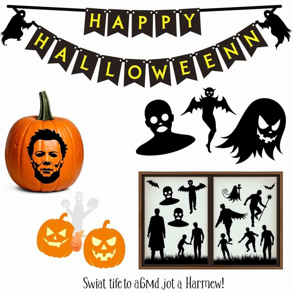 Horror SVG Halloween Decorations